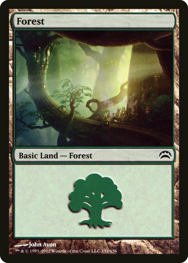 Forest (PC2-152) - Planechase 2012 - Premium MTG Single from Wizards of the Coast - Just $0.25! Shop now at Game Crave Tournament Store