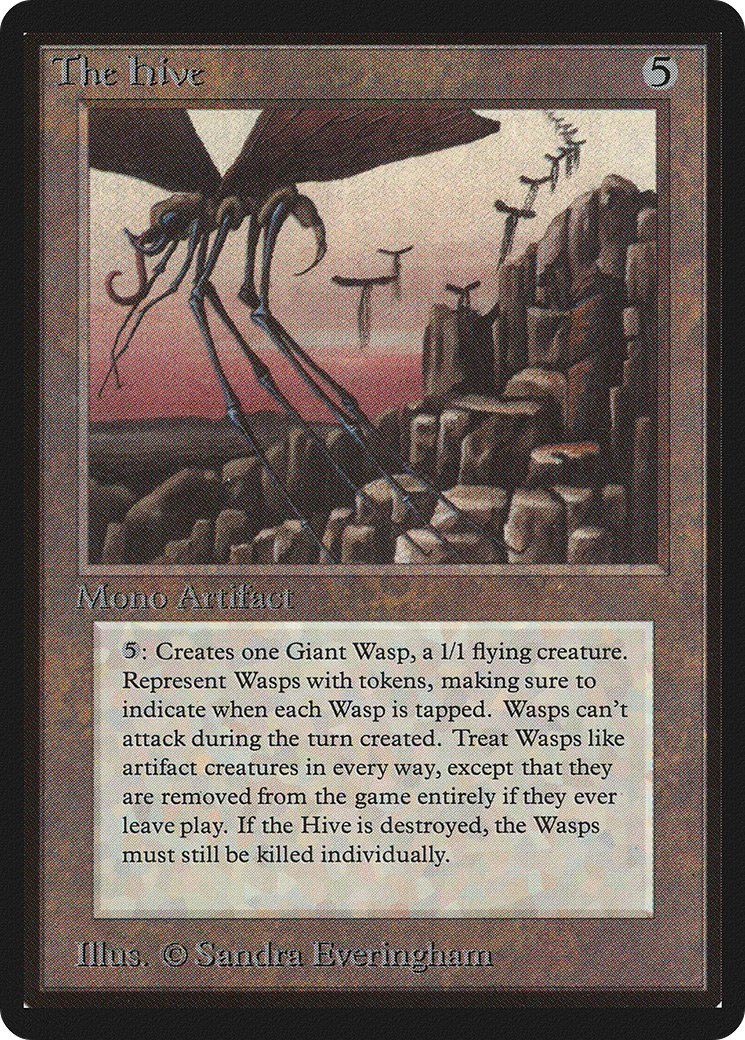 The Hive (LEB-273) - Limited Edition Beta - Premium MTG Single from Wizards of the Coast - Just $57.10! Shop now at Game Crave Tournament Store