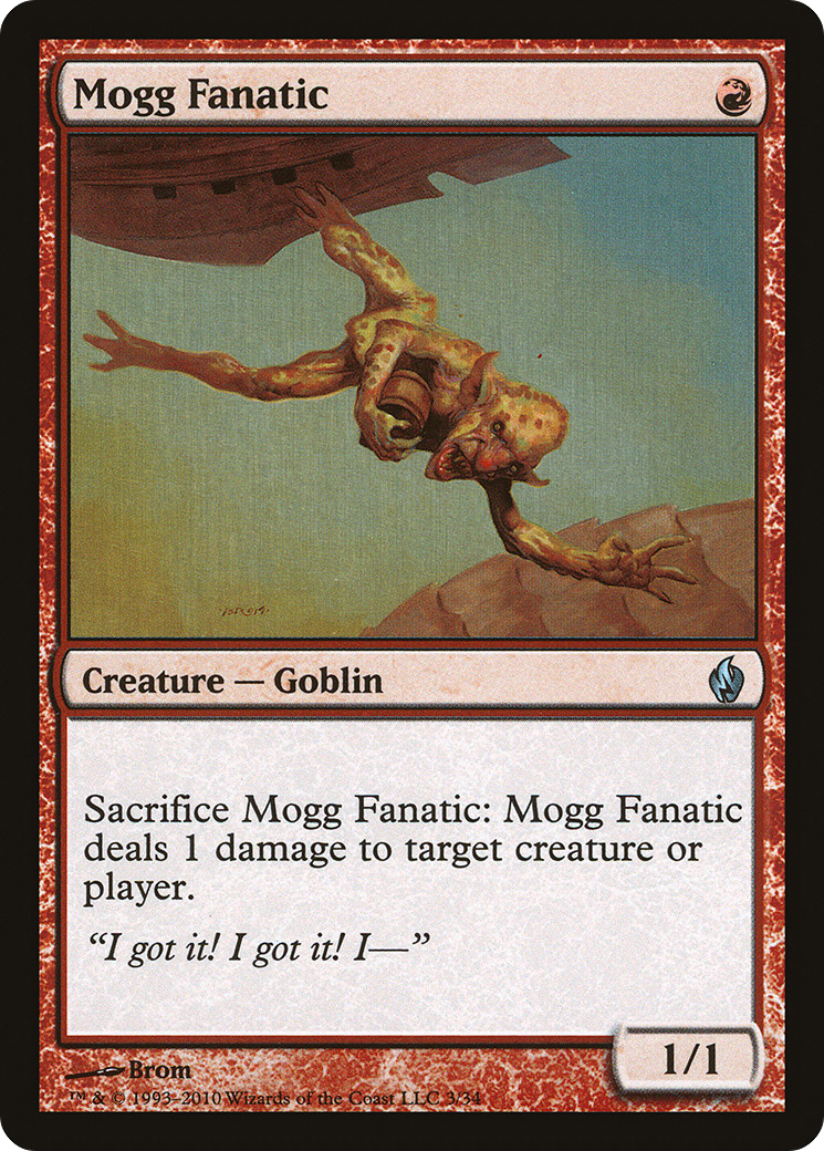 Mogg Fanatic (PD2-003) - Premium Deck Series: Fire and Lightning Foil - Premium MTG Single from Wizards of the Coast - Just $0.34! Shop now at Game Crave Tournament Store