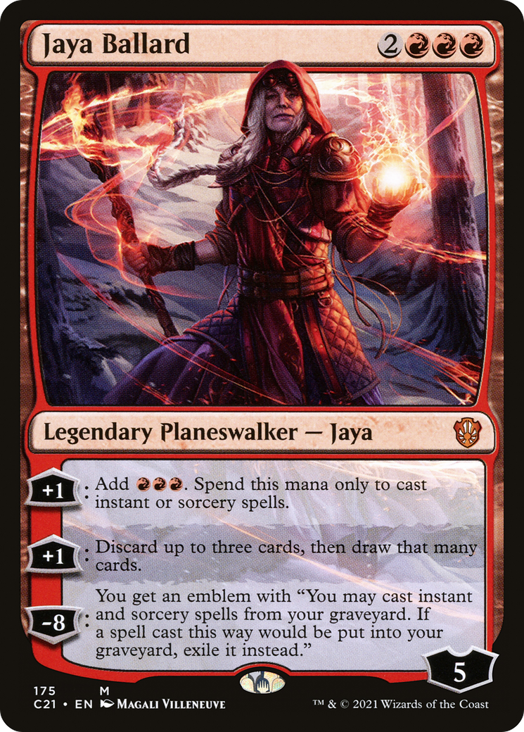 Jaya Ballard (C21-175) - Commander 2021 - Premium MTG Single from Wizards of the Coast - Just $0.09! Shop now at Game Crave Tournament Store
