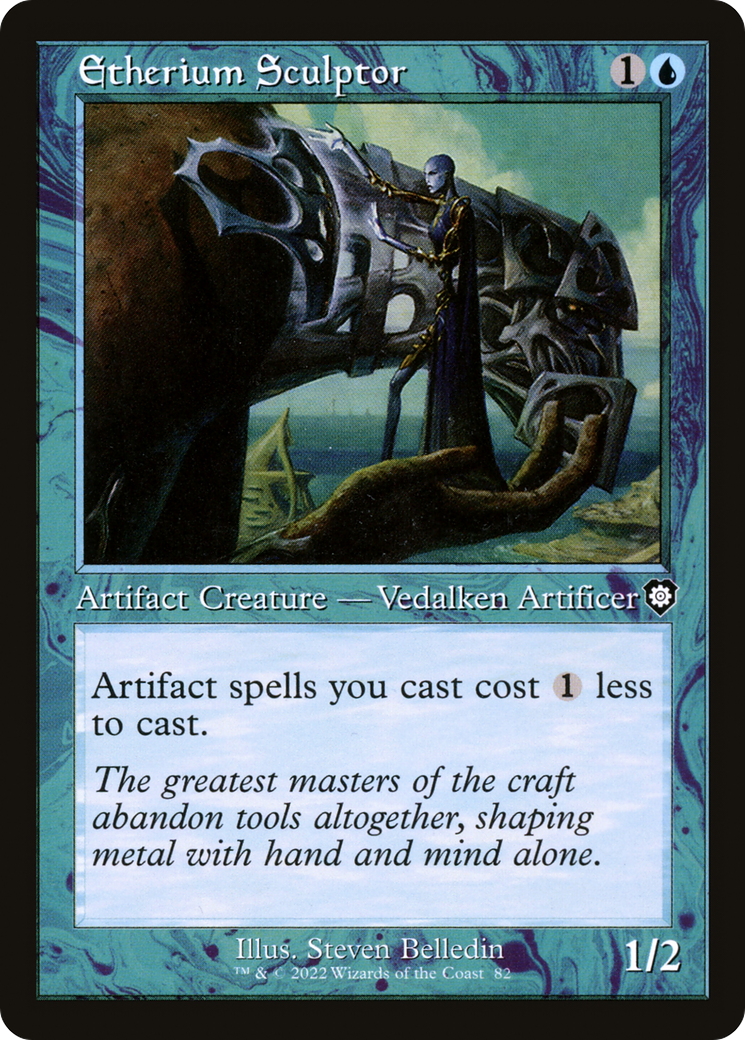 Etherium Sculptor (BRC-082) - The Brothers' War Commander - Premium MTG Single from Wizards of the Coast - Just $0.61! Shop now at Game Crave Tournament Store