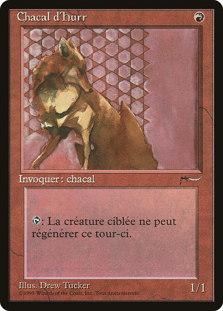 Hurr Jackal (REN-088) - Renaissance - Premium MTG Single from Wizards of the Coast - Just $0! Shop now at Game Crave Tournament Store