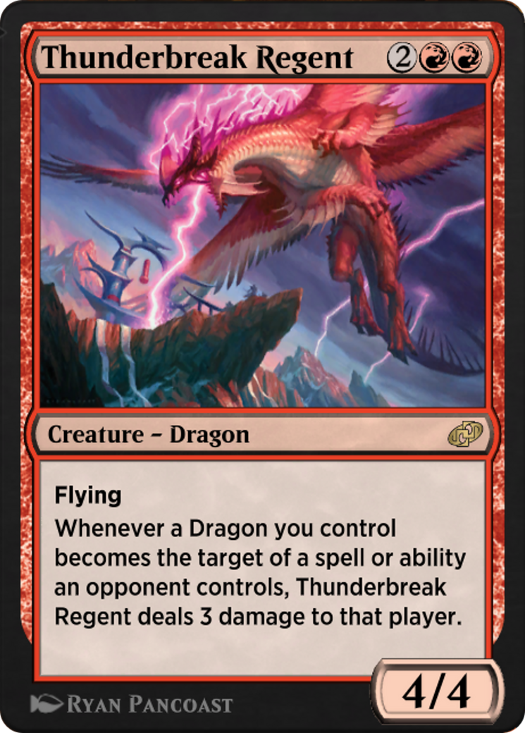 Thunderbreak Regent (J21-527) - Jumpstart: Historic Horizons - Premium MTG Single from Wizards of the Coast - Just $0! Shop now at Game Crave Tournament Store