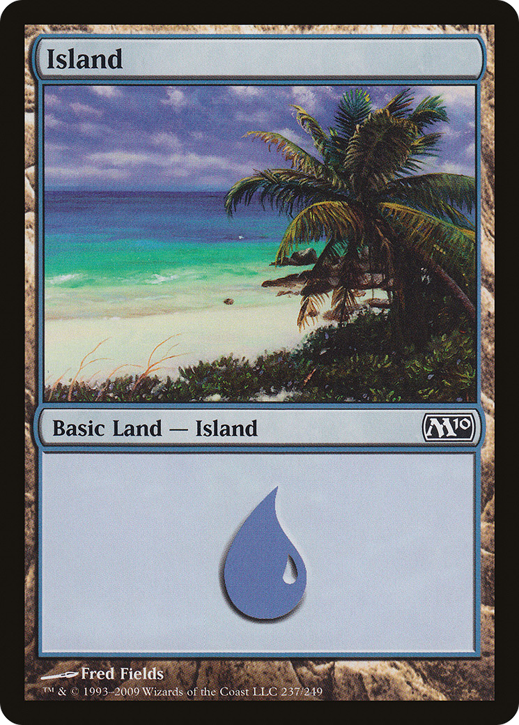 Island (M10-237) - Magic 2010 - Premium MTG Single from Wizards of the Coast - Just $0.08! Shop now at Game Crave Tournament Store