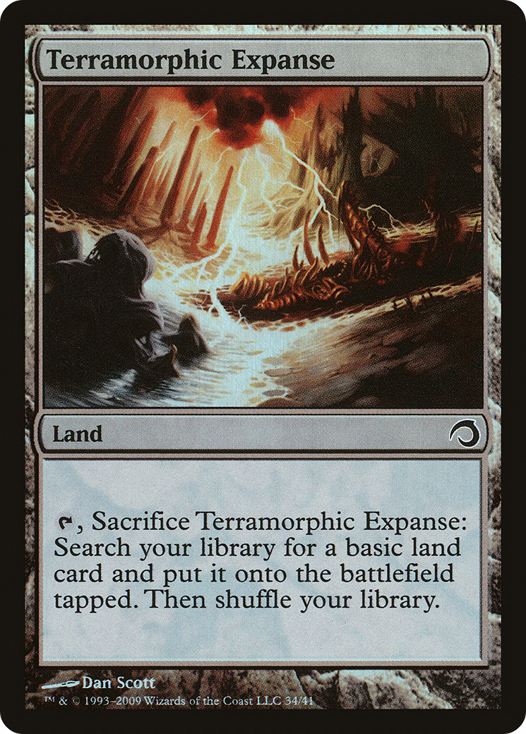 Terramorphic Expanse (H09-034) - Premium Deck Series: Slivers Foil - Premium MTG Single from Wizards of the Coast - Just $0.38! Shop now at Game Crave Tournament Store