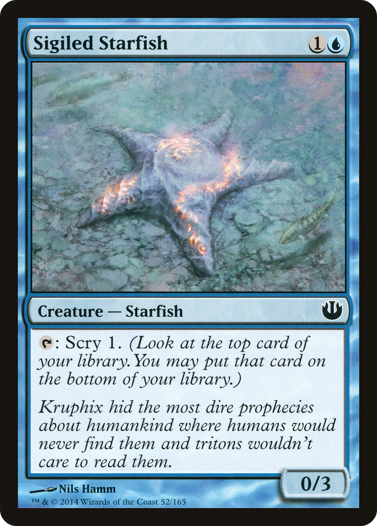 Sigiled Starfish (JOU-052) - Journey into Nyx - Premium MTG Single from Wizards of the Coast - Just $0.08! Shop now at Game Crave Tournament Store