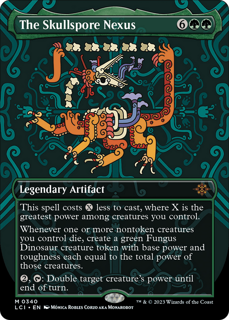 The Skullspore Nexus (LCI-340) - The Lost Caverns of Ixalan (Borderless) - Premium MTG Single from Wizards of the Coast - Just $4.79! Shop now at Game Crave Tournament Store