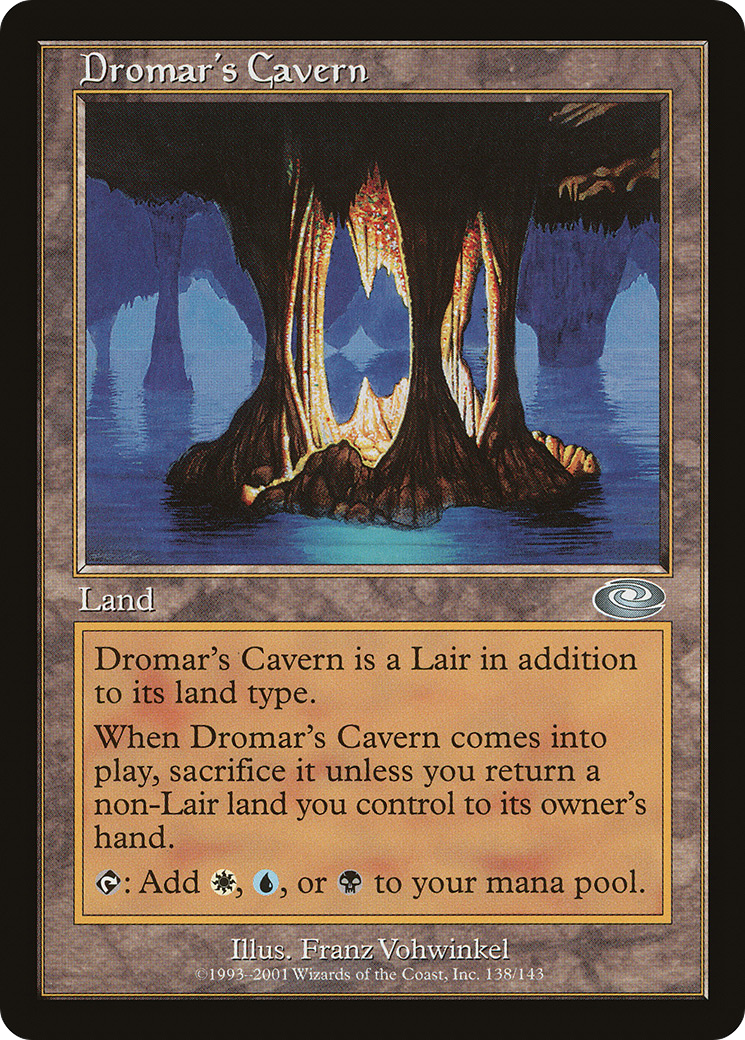 Dromar's Cavern (PLS-138) - Planeshift Foil - Premium MTG Single from Wizards of the Coast - Just $2.47! Shop now at Game Crave Tournament Store