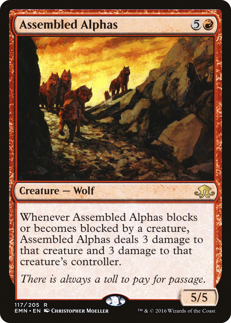 Assembled Alphas (EMN-117) - Eldritch Moon - Premium MTG Single from Wizards of the Coast - Just $0.08! Shop now at Game Crave Tournament Store