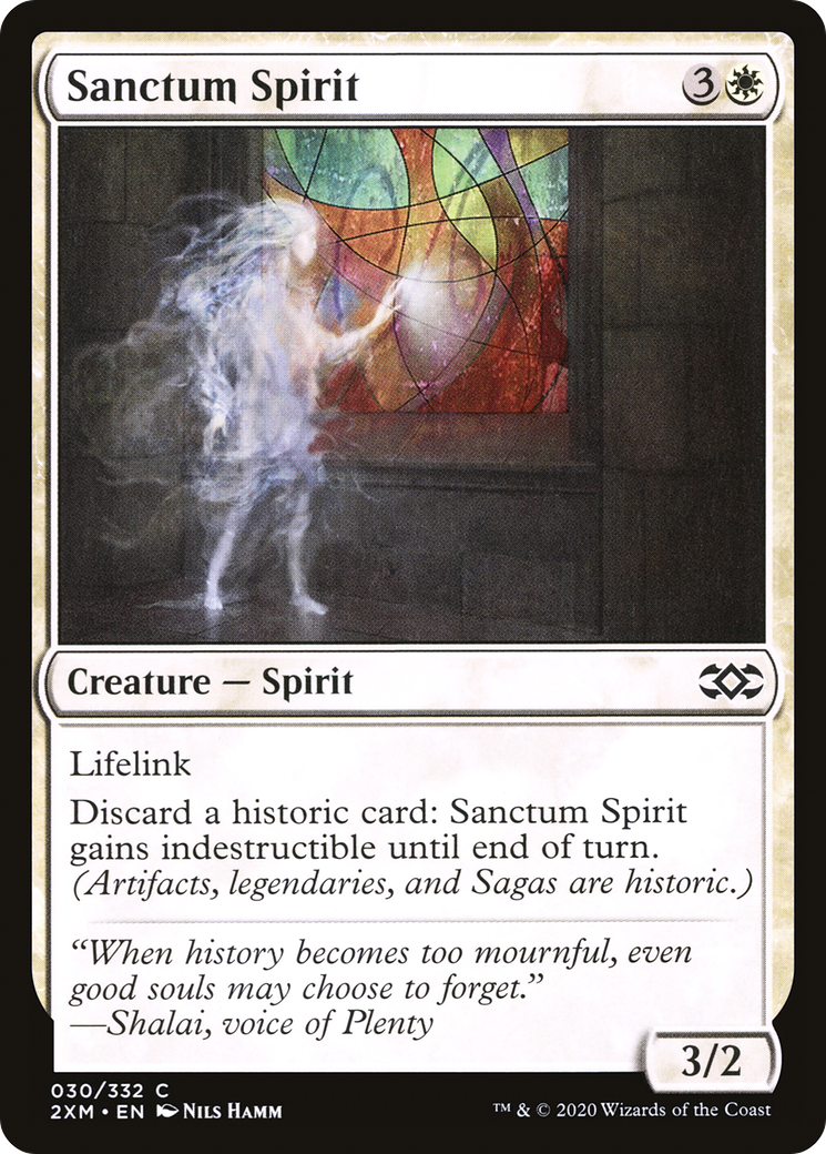 Sanctum Spirit (2XM-030) - Double Masters Foil - Premium MTG Single from Wizards of the Coast - Just $0.08! Shop now at Game Crave Tournament Store