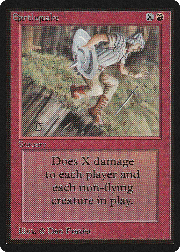 Earthquake (LEB-147) - Limited Edition Beta - Premium MTG Single from Wizards of the Coast - Just $62.40! Shop now at Game Crave Tournament Store