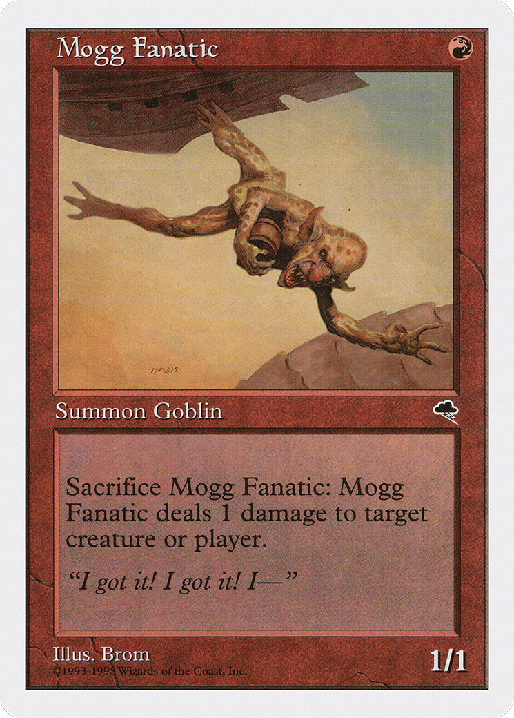 Mogg Fanatic (ATH-044) - Anthologies - Premium MTG Single from Wizards of the Coast - Just $0.17! Shop now at Game Crave Tournament Store