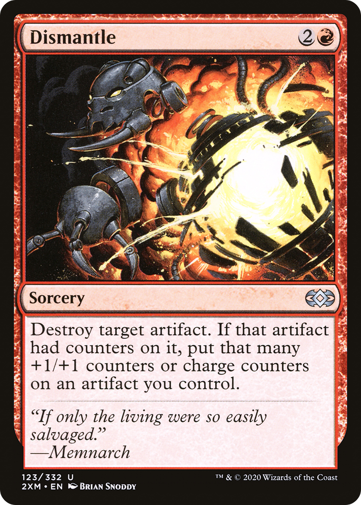Dismantle (2XM-123) - Double Masters - Premium MTG Single from Wizards of the Coast - Just $0.08! Shop now at Game Crave Tournament Store