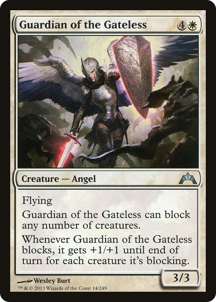 Guardian of the Gateless (GTC-014) - Gatecrash Foil - Premium MTG Single from Wizards of the Coast - Just $2.57! Shop now at Game Crave Tournament Store