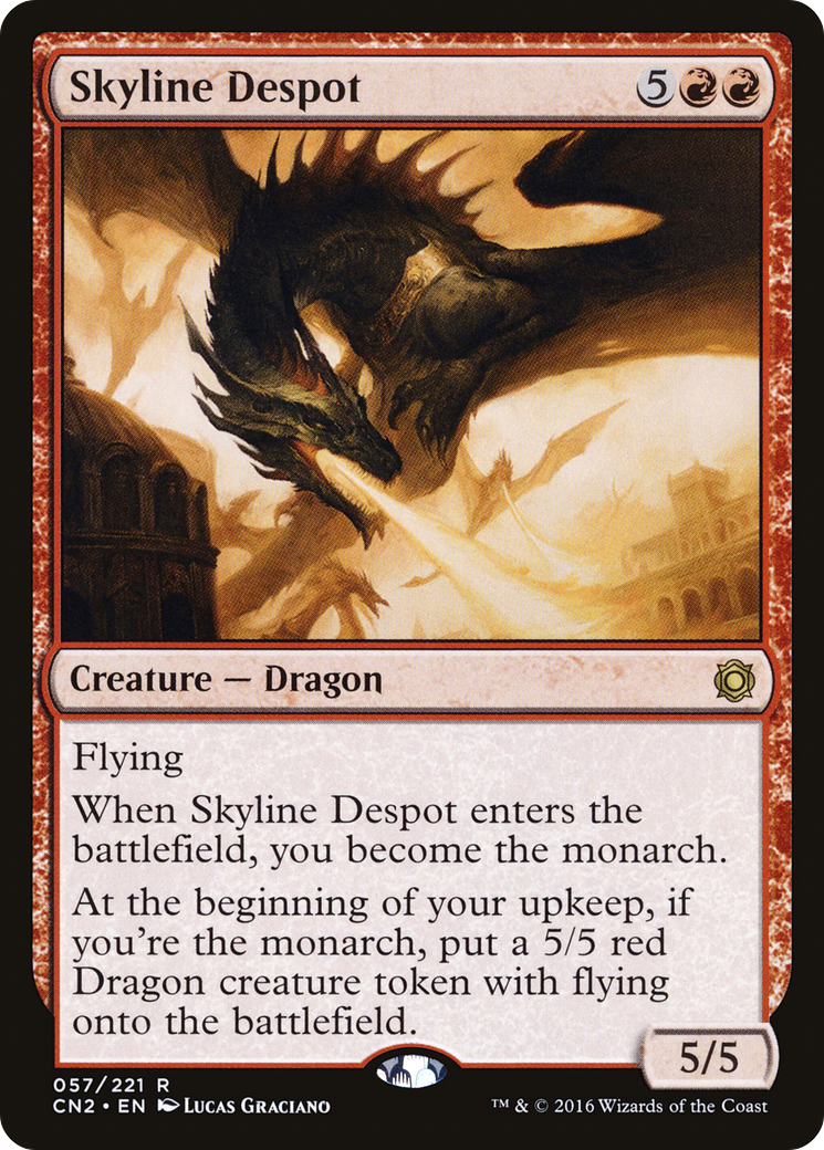Skyline Despot (CN2-057) - Conspiracy: Take the Crown Foil - Premium MTG Single from Wizards of the Coast - Just $1.40! Shop now at Game Crave Tournament Store