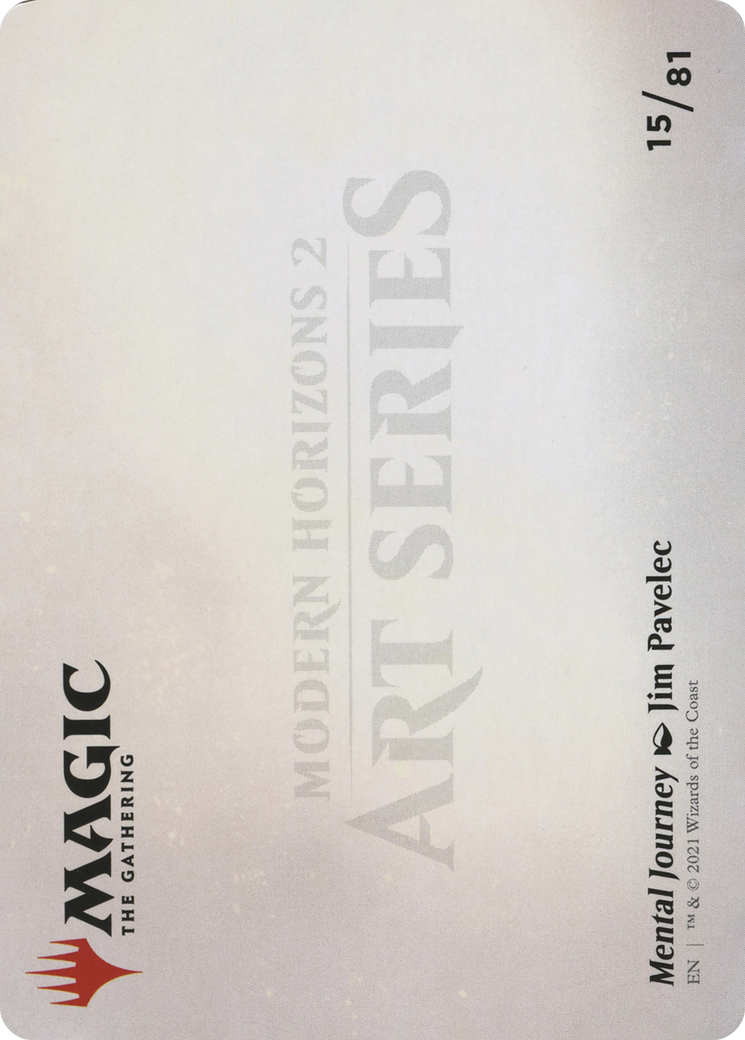 Mental Journey // Mental Journey (AMH2-015) - Modern Horizons 2 Art Series (Borderless) Foil - Premium MTG Single from Wizards of the Coast - Just $0! Shop now at Game Crave Tournament Store