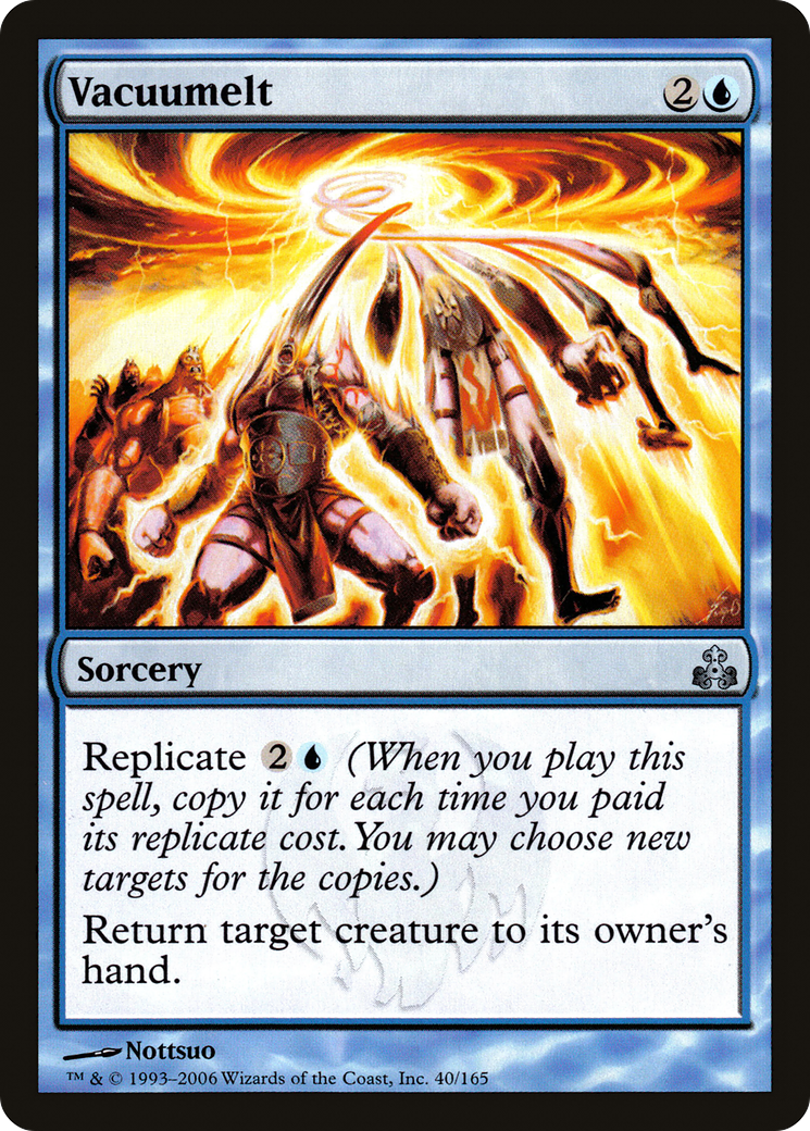 Vacuumelt (GPT-040) - Guildpact - Premium MTG Single from Wizards of the Coast - Just $0.08! Shop now at Game Crave Tournament Store