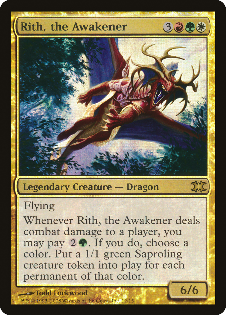 Rith, the Awakener (DRB-012) - From the Vault: Dragons Foil - Premium MTG Single from Wizards of the Coast - Just $1.27! Shop now at Game Crave Tournament Store