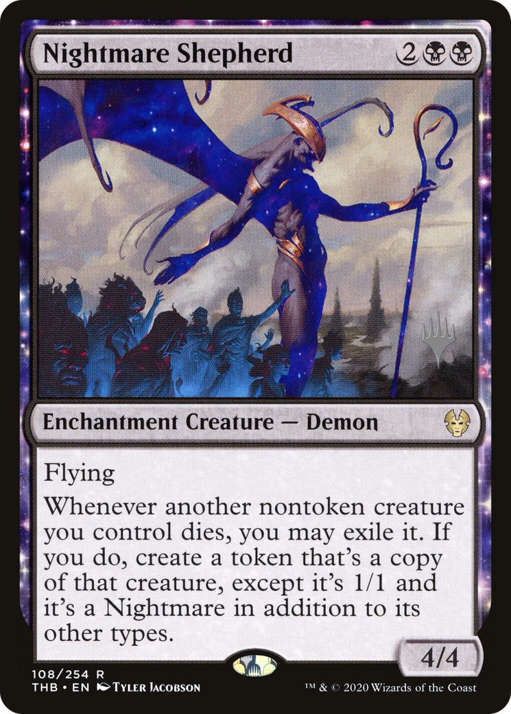 Nightmare Shepherd (PTHB-108P) - Theros Beyond Death Promos: (nyxtouched) - Premium MTG Single from Wizards of the Coast - Just $0.10! Shop now at Game Crave Tournament Store