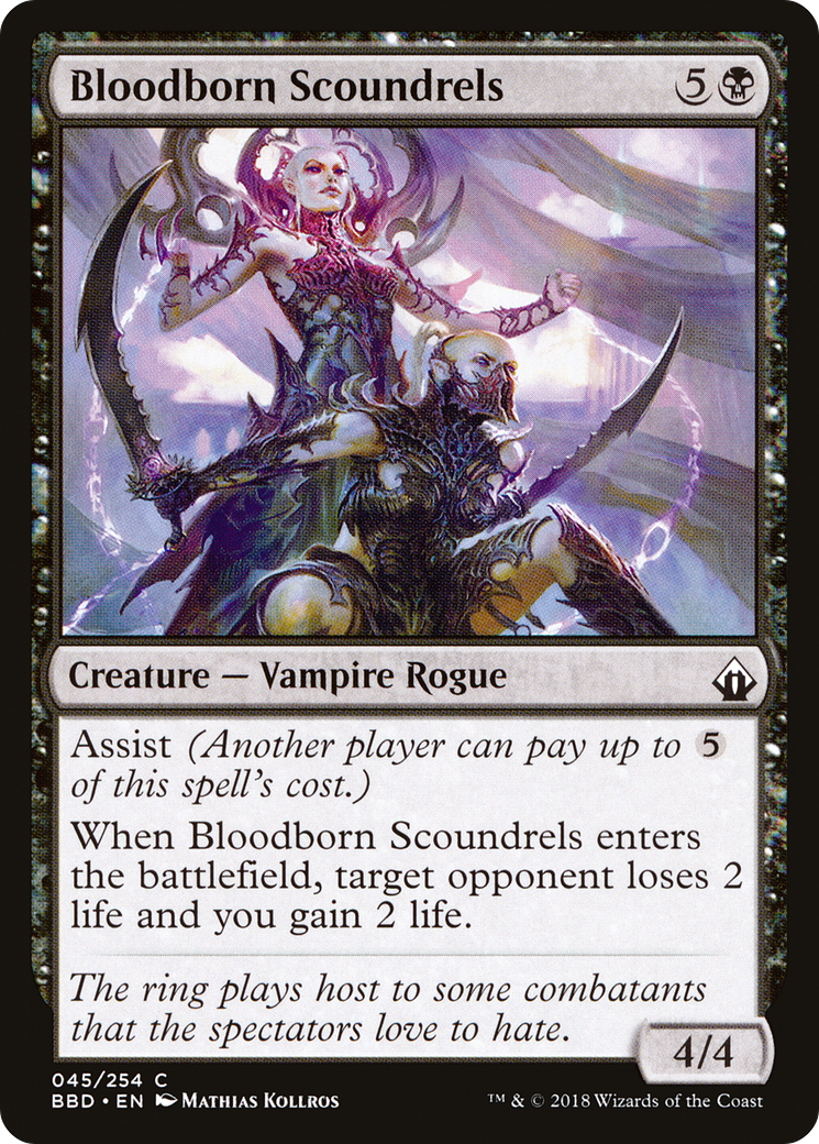 Bloodborn Scoundrels (BBD-045) - Battlebond Foil - Premium MTG Single from Wizards of the Coast - Just $0.14! Shop now at Game Crave Tournament Store