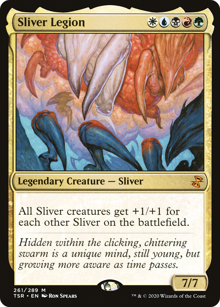 Sliver Legion (TSR-261) - Time Spiral Remastered - Premium MTG Single from Wizards of the Coast - Just $11.51! Shop now at Game Crave Tournament Store