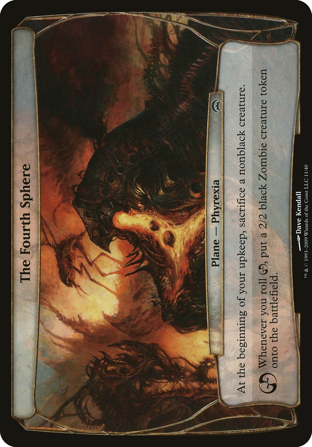The Fourth Sphere (OHOP-011) - Planechase Planes - Premium MTG Single from Wizards of the Coast - Just $1.25! Shop now at Game Crave Tournament Store