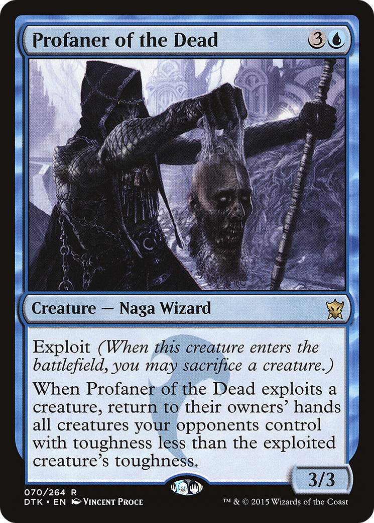 Profaner of the Dead (DTK-070) - Dragons of Tarkir Foil - Premium MTG Single from Wizards of the Coast - Just $0.54! Shop now at Game Crave Tournament Store