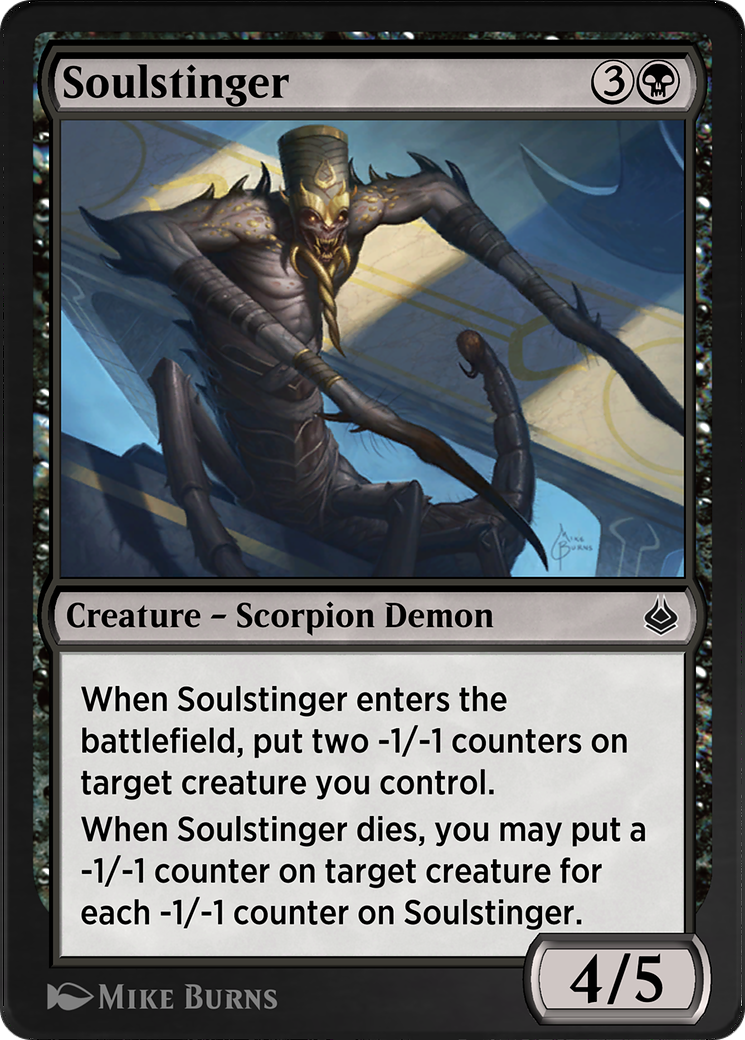 Soulstinger (AKR-124) - Amonkhet Remastered - Premium MTG Single from Wizards of the Coast - Just $0! Shop now at Game Crave Tournament Store