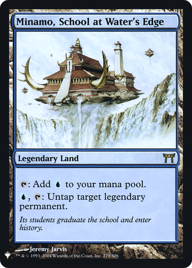 Minamo, School at Water's Edge (FMB1-118) - Mystery Booster Retail Edition Foils Foil - Premium MTG Single from Wizards of the Coast - Just $38.31! Shop now at Game Crave Tournament Store