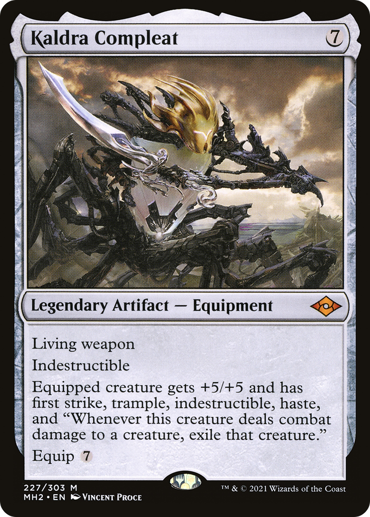 Kaldra Compleat (MH2-227) - Modern Horizons 2 Foil - Premium MTG Single from Wizards of the Coast - Just $3.23! Shop now at Game Crave Tournament Store
