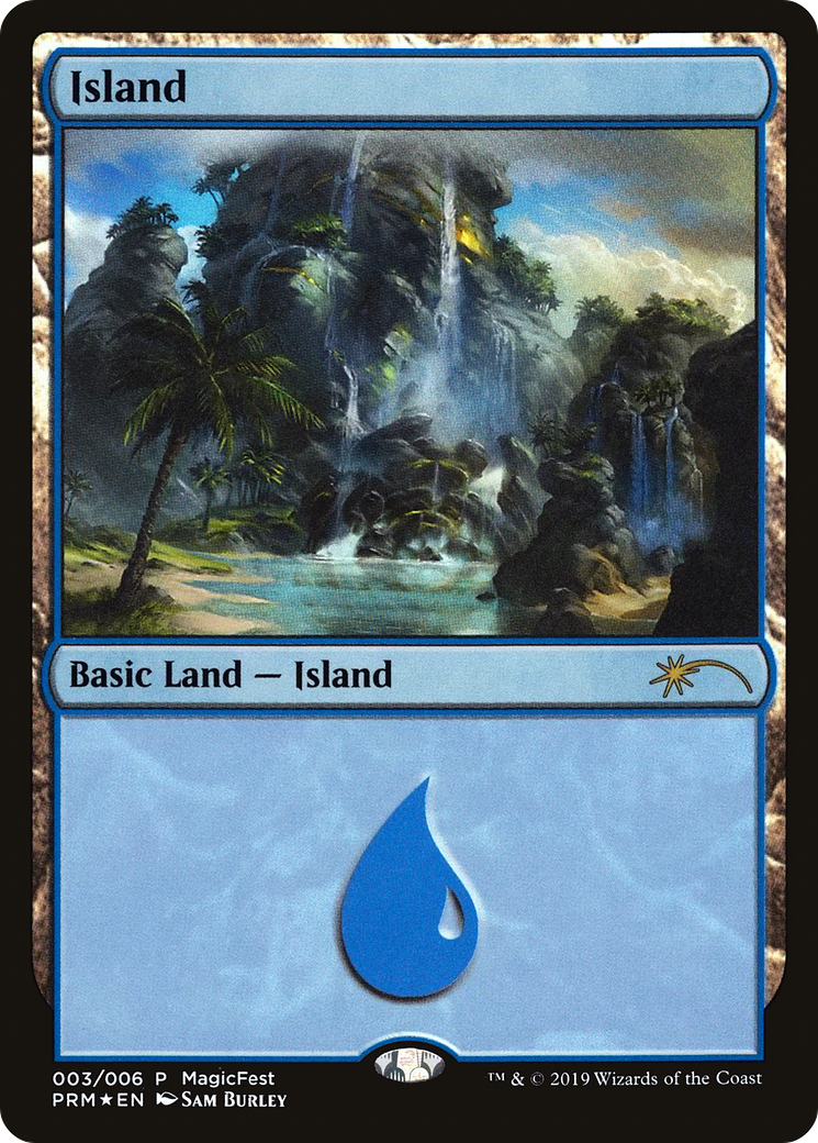 Island (PF19-003) - MagicFest 2019 Foil - Premium MTG Single from Wizards of the Coast - Just $0.38! Shop now at Game Crave Tournament Store