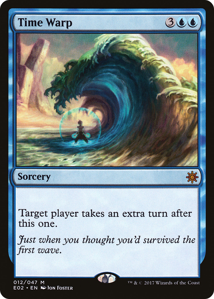 Time Warp (E02-012) - Explorers of Ixalan - Premium MTG Single from Wizards of the Coast - Just $12.17! Shop now at Game Crave Tournament Store