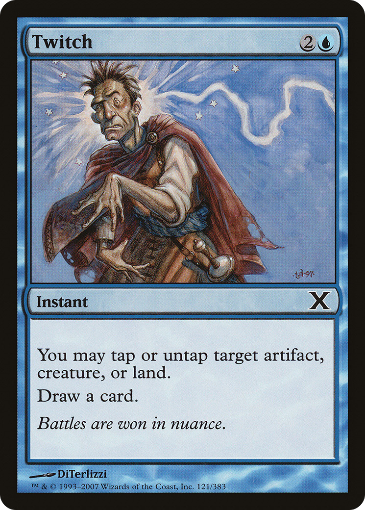 Twitch (10E-121) - Tenth Edition - Premium MTG Single from Wizards of the Coast - Just $0.08! Shop now at Game Crave Tournament Store
