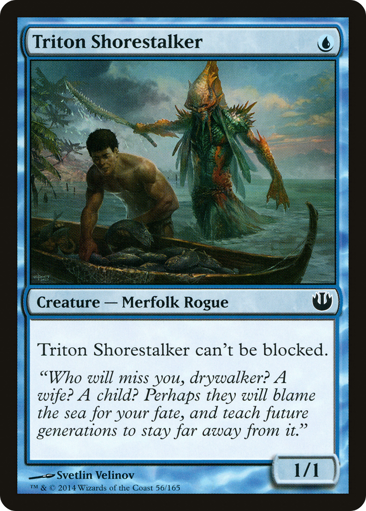 Triton Shorestalker (JOU-056) - Journey into Nyx - Premium MTG Single from Wizards of the Coast - Just $0.26! Shop now at Game Crave Tournament Store