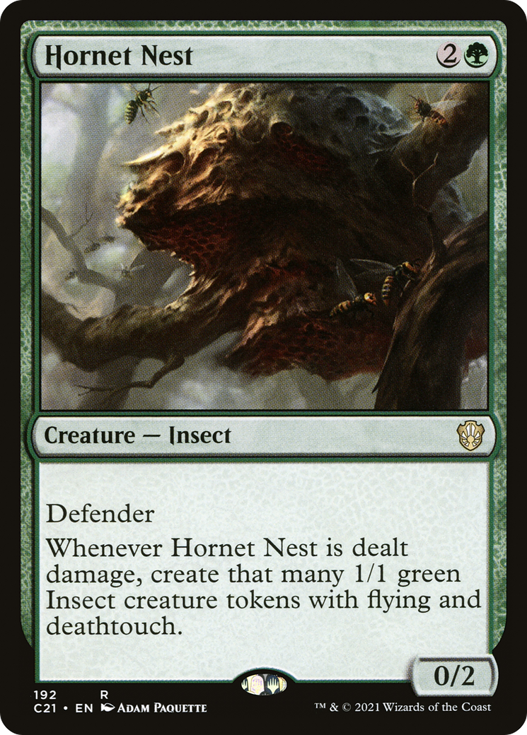 Hornet Nest (C21-192) - Commander 2021 - Premium MTG Single from Wizards of the Coast - Just $0.22! Shop now at Game Crave Tournament Store