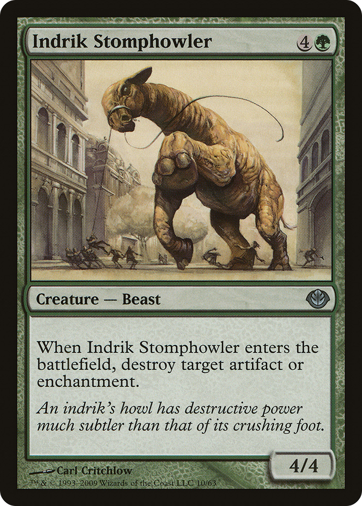 Indrik Stomphowler (DDD-010) - Duel Decks: Garruk vs. Liliana - Premium MTG Single from Wizards of the Coast - Just $0.08! Shop now at Game Crave Tournament Store