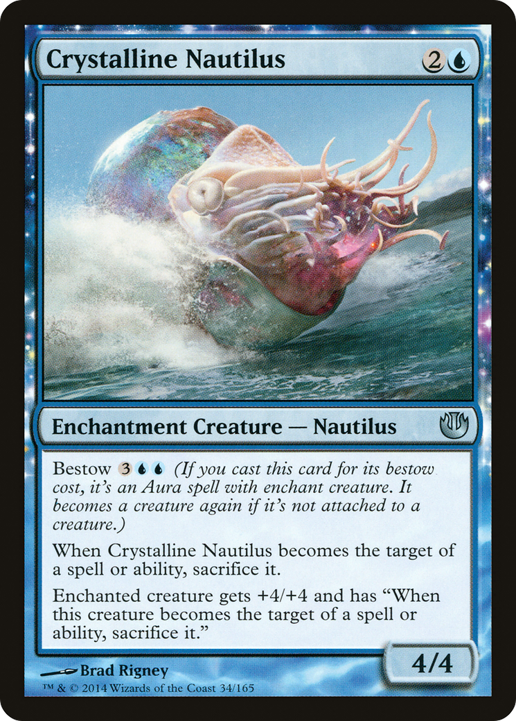 Crystalline Nautilus (JOU-034) - Journey into Nyx: (nyxtouched) - Premium MTG Single from Wizards of the Coast - Just $0.08! Shop now at Game Crave Tournament Store