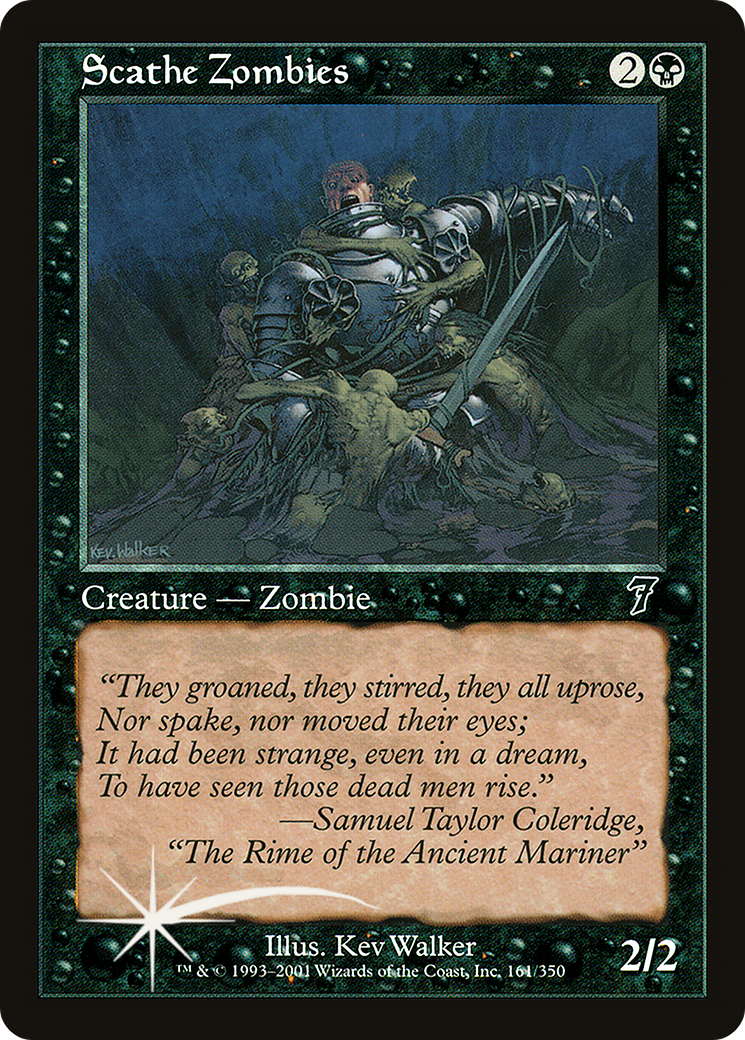 Scathe Zombies (7ED-161★) - Seventh Edition Foil - Premium MTG Single from Wizards of the Coast - Just $0.99! Shop now at Game Crave Tournament Store