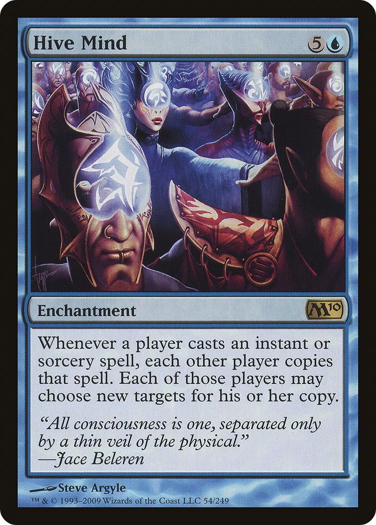 Hive Mind (M10-054) - Magic 2010 Foil - Premium MTG Single from Wizards of the Coast - Just $10.32! Shop now at Game Crave Tournament Store