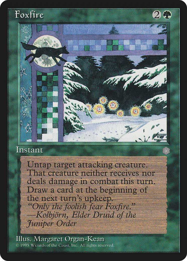 Foxfire (ICE-238) - Ice Age - Premium MTG Single from Wizards of the Coast - Just $0.08! Shop now at Game Crave Tournament Store