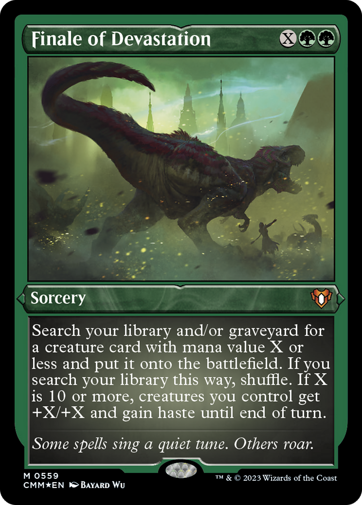 Finale of Devastation (CMM-559) - Commander Masters Etched Foil - Premium MTG Single from Wizards of the Coast - Just $9.75! Shop now at Game Crave Tournament Store