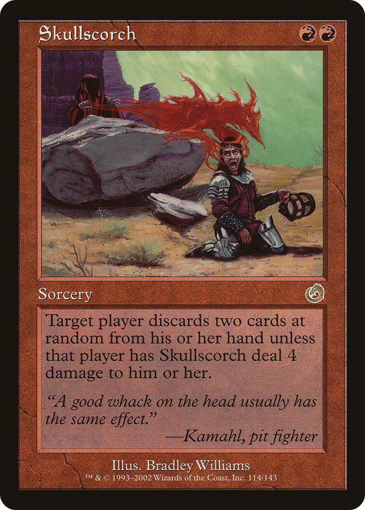Skullscorch (TOR-114) - Torment - Premium MTG Single from Wizards of the Coast - Just $0.09! Shop now at Game Crave Tournament Store