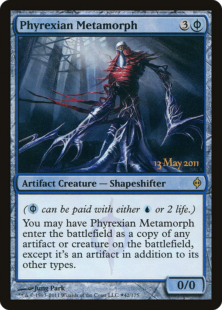 Phyrexian Metamorph (PNPH-42★) - New Phyrexia Promos Foil - Premium MTG Single from Wizards of the Coast - Just $3.62! Shop now at Game Crave Tournament Store