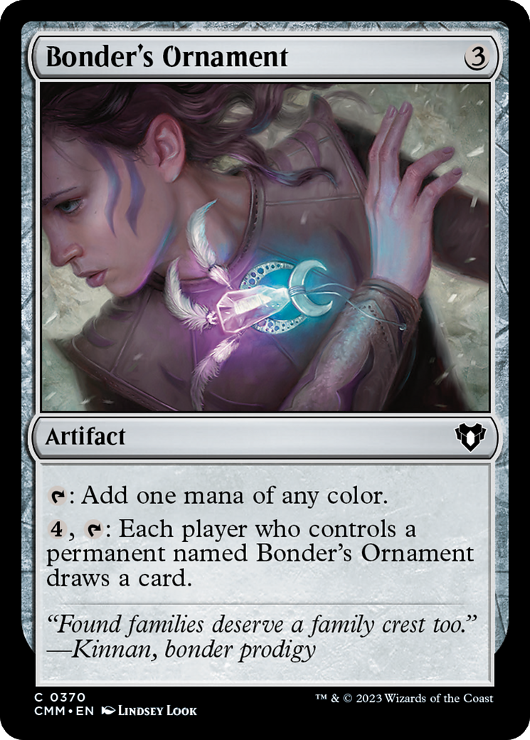 Bonder's Ornament (CMM-370) - Commander Masters - Premium MTG Single from Wizards of the Coast - Just $0.08! Shop now at Game Crave Tournament Store