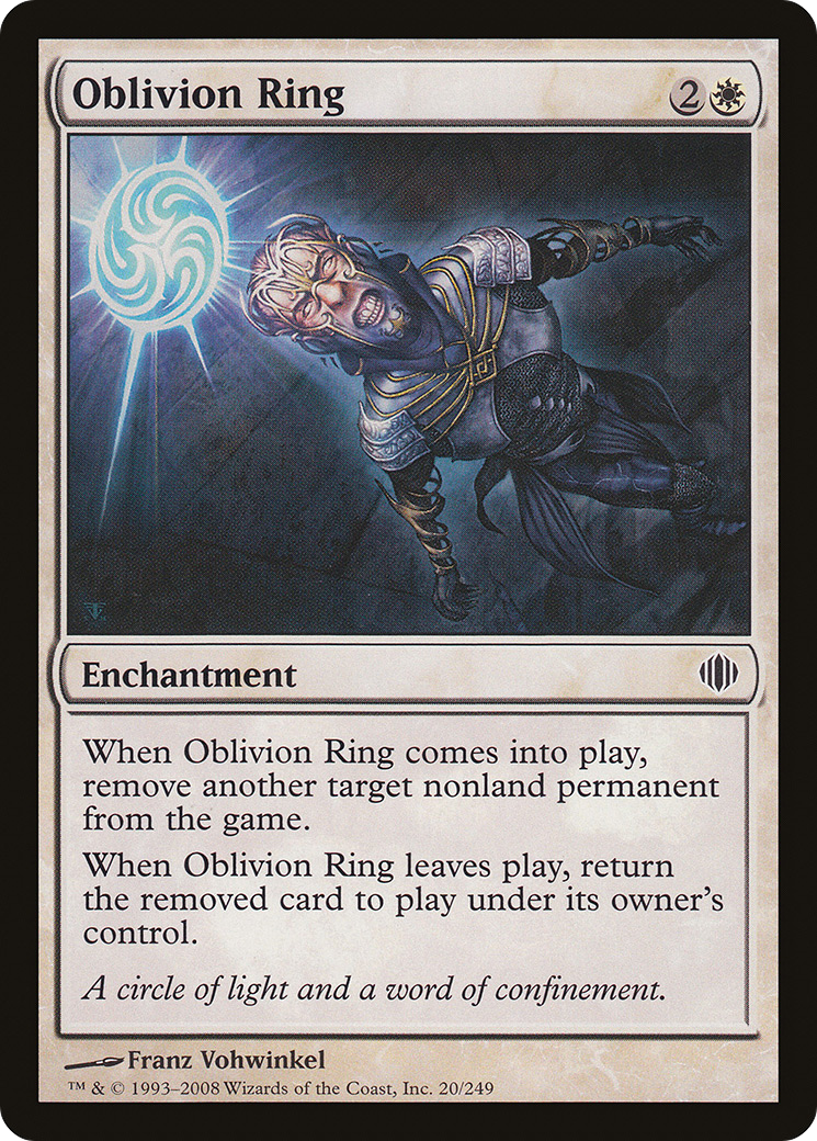 Oblivion Ring (ALA-020) - Shards of Alara - Premium MTG Single from Wizards of the Coast - Just $0.23! Shop now at Game Crave Tournament Store