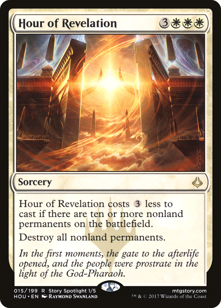 Hour of Revelation (HOU-015) - Hour of Devastation - Premium MTG Single from Wizards of the Coast - Just $0.39! Shop now at Game Crave Tournament Store