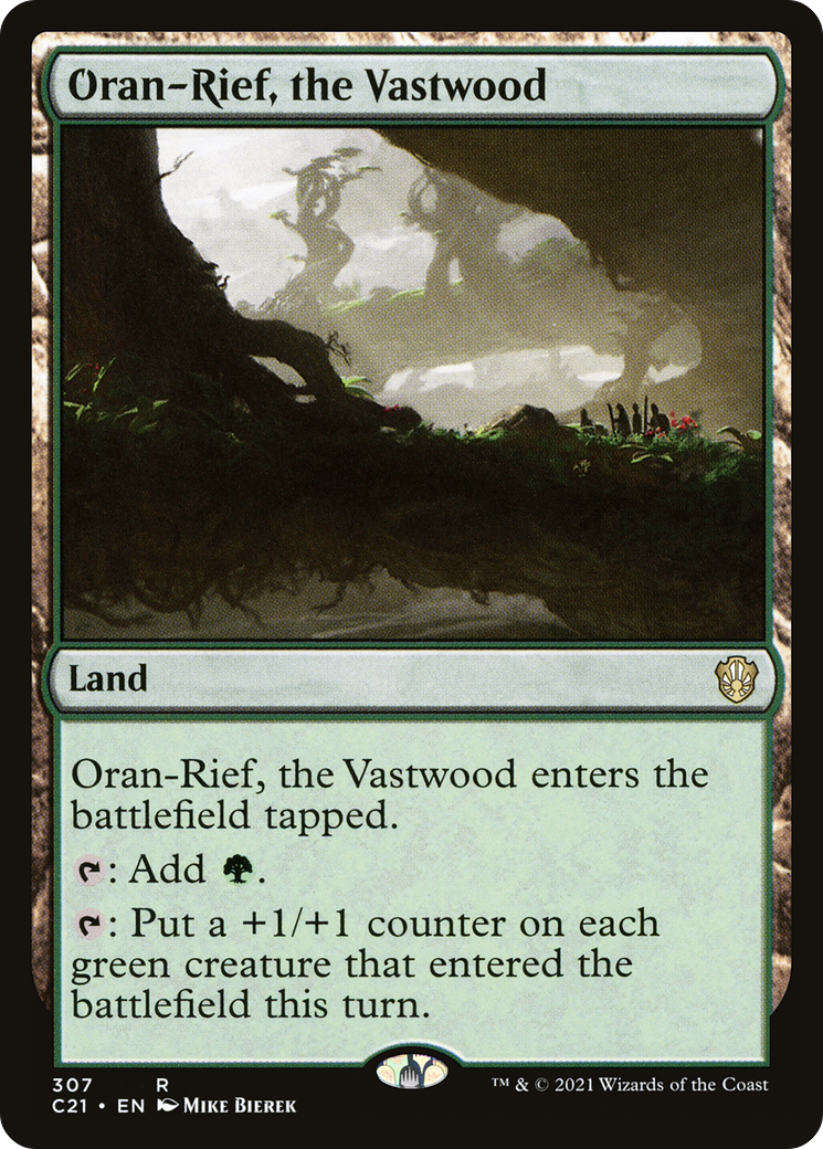 Oran-Rief, the Vastwood (C21-307) - Commander 2021 - Premium MTG Single from Wizards of the Coast - Just $0.62! Shop now at Game Crave Tournament Store