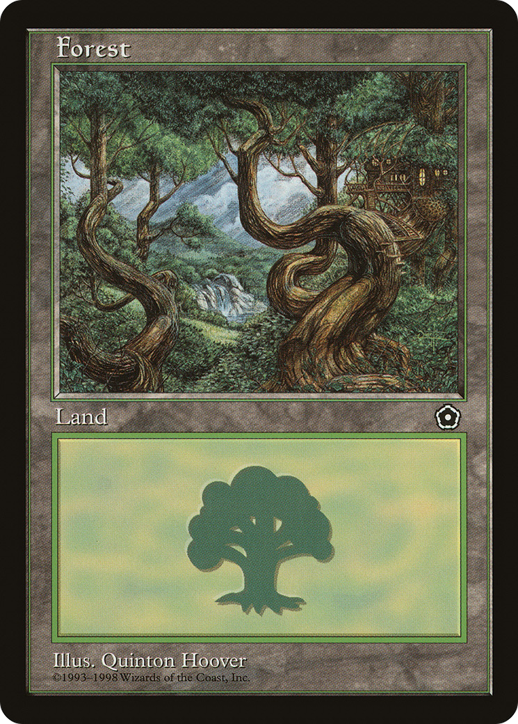 Forest (P02-163) - Portal Second Age - Premium MTG Single from Wizards of the Coast - Just $0.38! Shop now at Game Crave Tournament Store
