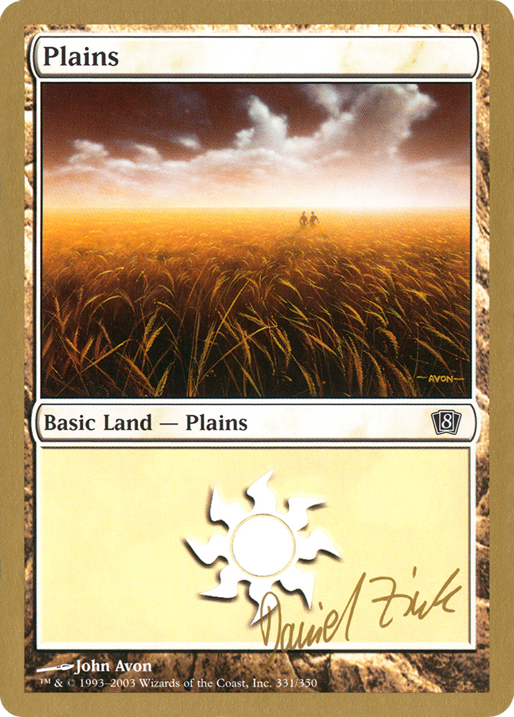 Plains (WC03-DZ331) - World Championship Decks 2003 - Premium MTG Single from Wizards of the Coast - Just $0.72! Shop now at Game Crave Tournament Store