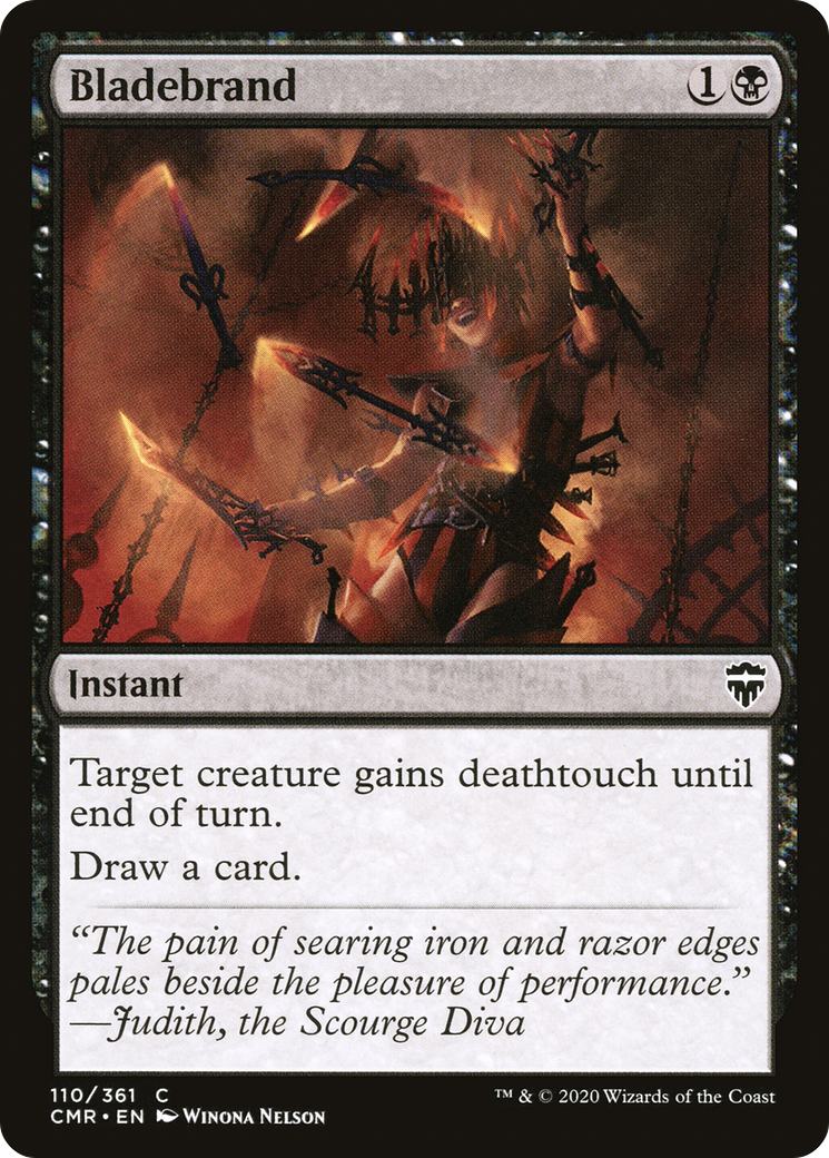 Bladebrand (CMR-110) - Commander Legends - Premium MTG Single from Wizards of the Coast - Just $0.08! Shop now at Game Crave Tournament Store